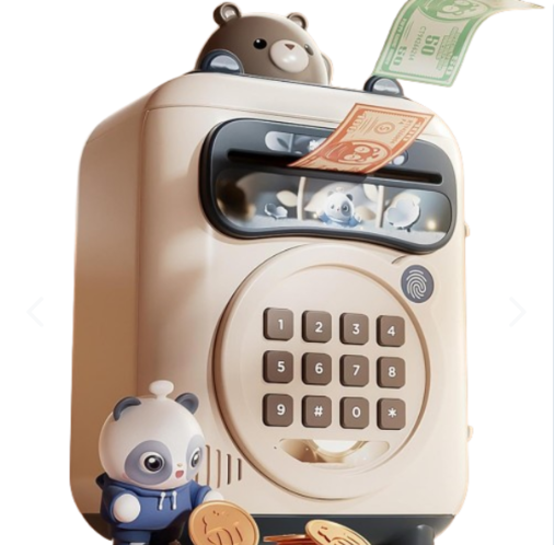 alcancía Resistente Infantil De Osito