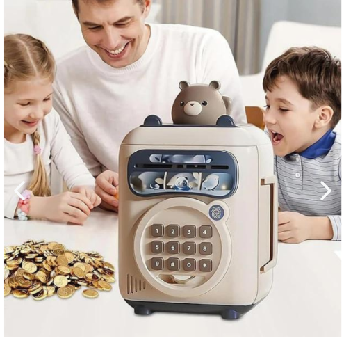 alcancía Resistente Infantil De Osito - Imagen 3