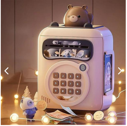 alcancía Resistente Infantil De Osito - Imagen 4